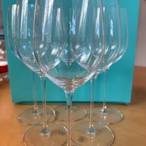 Tiffany & Co White Drinkware Set